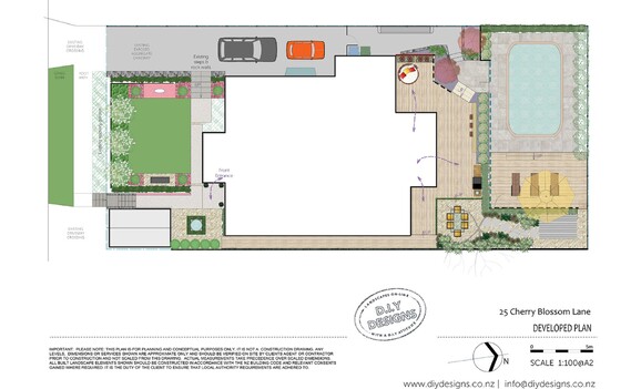 Fixed Price Landscape Design - Bespoke & Online | DIYdesigns